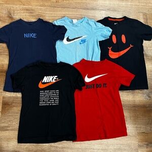 Nike Assorted Graphic T-Shirts - Black, Red, Blue